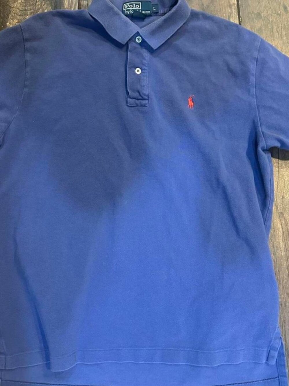 Polo Ralph Lauren men’s blue polo shirt Size L #preppy #classic